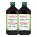 Baidyanath Asli Ayurved Bhringrajasava Liquid Syrup - 450 Ml (Pack Of 2)