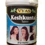Vyas Keshkuntal 100 Tablet, Multicolour - Fast Shipping to USA & Canada