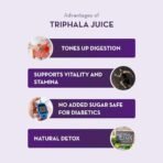 Baidyanath Asli Ayurved Asli Ayurved Triphala Juice |Herbal Laxative For Digestive Wellness| 100% Natural And Ayurvedic - 1litre, Pack of 1 - Fast Shipping to USA & Canada - Image 3