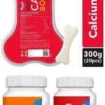 Drools Absolute Calcium 50 Tabs+ Immunity 50 Tabs+ Calcium Bone 300g Chicken 0.7 kg (3x0.23 kg) Dry Adult, New Born, Senior, Young Dog Food - Fast Shipping to USA & Canada