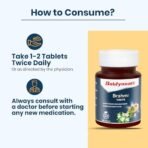 Baidyanath Brahmi Tablets- 60 Tab | Helps To Handle Life?s Daily Stress | Promotes Mind Relaxation (Pack of 2) - Fast Shipping to USA - Image 5