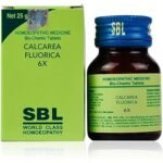 SBL CALCAREA FLUORICA 6X TABLETS 25G PACK OF 3 - Fast Shipping to USA & Canada