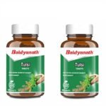 Baidyanath Tulsi Tablets - 60 Tab|Helps in Boosts Immunity | Helpful in Cough & Cold (Pack of 1) - Fast Shipping to USA