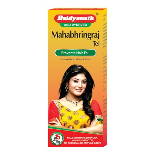 Baidyanath Mahabhringraj Oil | Ayurvedic Hair Oil - 200 Ml + Free Hair Root Comb