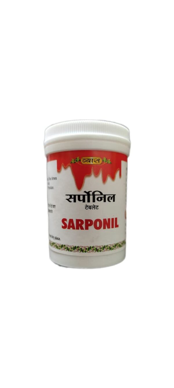 VYAS SARPONIL TABLET - 100 TABLETS (PACK OF 2)