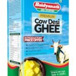 Baidyanath Cow Desi Ghee for Better Digestion and Immunity | | Naturally improves digestion and boosts immunity | 1L - Fast Shipping to USA