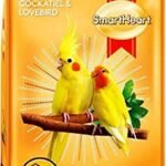 Smart Heart Bird Cockatiel and Love Bird Food, 1 kg - Fast Shipping to USA & Canada