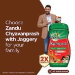 Zandu Chyawanprash- 900g | Made with Jaggery (Gur), Improves Respiratory and Digestive Health, No added Sugar | 2X Immunity, Increases Strength and Stamina - Fast Shipping to USA - Image 4