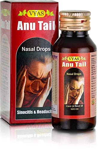 Vyas Anu Tail, 60ml (Pack of 3, 180ml) - Fast Shipping to USA