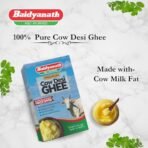 Baidyanath Cow Desi Ghee for Better Digestion and Immunity | | Naturally improves digestion and boosts immunity | 1L - Fast Shipping to USA - Image 5