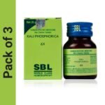 SBL Kali Phosphorica 6X, 25g (Pack of 3) - Fast Shipping to USA