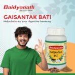 Baidyanath Gaisantak Bati, Reduces And Neutralizes Acid Levels|Provide Quick Relief From Common Digestive Problems Like Gas, Hyperacidity, Flatulence And Bloating (Powder, 100 G) - Fast Shipping to USA - Image 2