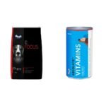 Drools Focus Puppy Super Premium Dry Dog Food, 1.2kg&Drools Absolute Vitamin Syrup- Dog Supplement, 300ml - Fast Shipping to USA & Canada