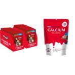 Drools Adult Wet Dog Food, Real Chicken and Chicken Liver Chunks in Gravy, 24 Pouches (24 x 150g) & Drools Absolute Calcium Bone Pouch, 190 g - Fast Shipping to USA & Canada