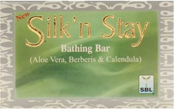 SBL Silk N Stay Bathing Soap 75g (Aloe Vera) Pack of 9 (9 x 75 g)