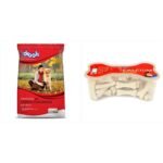 Drools Optimum Performance Adult Dry Dog Food, 10kg & Absolute Calcium Bone Jar, Dog Treats - 20 Pieces (300 g) - Fast Shipping to USA & Canada