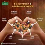 Tata Sampann Delight Dry Fruit & Seed Mix | Power Packed & Crunchy Snack | Trail Mix | High in Protein & Dietary Fibre | Rich in Magnesium | Source of Phosphorus | 200g | Roasted Almonds, Cranberries, Black Raisins, Green Raisins, Pumpkin Seeds, Flax Seeds & Chia Seeds - Fast Shipping to USA & Canada - Image 6