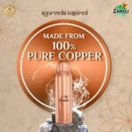 Zandu Copper Bottle (950ml) - Fast Shipping to USA - Image 3