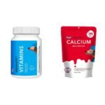 Drools Absolute Vitamin Tablet- Dog Supplement, 50 Pieces & Absolute Calcium Bone Pouch, 190 g - Fast Shipping to USA & Canada