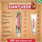 Zandu Dantveer, 500g, India?s 1st Ayurvedic toothpaste with Irimedadi oil | Scientifically proven formula |Fights 9 dental problems - Fast Shipping to USA & Canada - Image 8