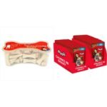 Drools All Life Stages Absolute Calcium Bone Jar, Dog Treats, Chicken - 20 Pieces (300 g) & Adult Wet Dog Food, Real Chicken and Chicken Liver Chunks in Gravy, 24 Pouches (24 x 150g) - Fast Shipping to USA & Canada