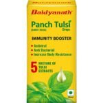 Baidyanath Panch (Amrit) Tulsi Drops 30ml- Natural Immunity Booster and Powerful Cough & Cold Relief Drops | Antiviral, Antibacterial, Increases body resistance - Fast Shipping to USA