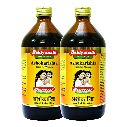 Baidyanath Ashokarishta Tonic for Women - 680 Ml (Pack Of 2) - Fast Shipping to USA
