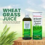 Baidyanath Wheatgrass Juice 1 Litre, Natural Detoxifier, Herbal Juice Helpful to boost Immunity, Blood Purification, Improves Digestion and Metabolism, 1000ml (Pack of 1) - Fast Shipping to USA & Canada - Image 2