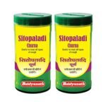 Baidyanath Sitopaladi Churna I For Dry & Wet Cough I For Fatigue I 60 Gms (Pack of 2) - Fast Shipping to USA