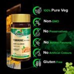 Zandu Turmeric Capsules, Natural Extracts of Haridra (Haldi) - 60 Veg capsules - Fast Shipping to USA - Image 5