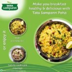 Tata Sampann Thick Poha | Flattened Rice | Thick Poha | 1kg | White Poha | Pack of 2 - Fast Shipping to USA & Canada - Image 5