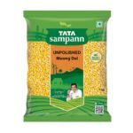 Tata Sampann Unpolished Moong Dal (Split), 1Kg - Fast Shipping to USA & Canada