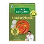 Tata Sampann Sambar Masala Powder with Natural Oils, 45g, Crafted by Chef Sanjeev Kapoor, With Chef?s Exclusive Tip, Rich Aroma & Flavour - Fast Shipping to USA & Canada