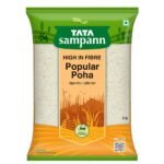 Tata Sampann, High in Fibre Popular Poha(Thick), 1kg - Fast Shipping to USA & Canada