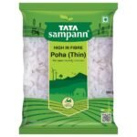 Tata Sampann White Thin Poha, 500g - Fast Shipping to USA & Canada