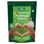 Tata Sampann Pumpkin Seeds, 200g, Rich in Protein, Dietary Fibre, Magnesium & Phosphorus, Raw & Unroasted Pumpkin Seeds, Source of Iron & Zinc, Handpicked Seeds, Resealable Pack - Fast Shipping to USA & Canada