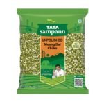 Tata Sampann Unpolished Moong Dal (Chilka), 500g - Fast Shipping to USA & Canada