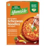 Tata Sampann Yumside Instant Schezwan Veg Noodles, 285g, Ready to Eat Food, Ready in 60 secs, NO Preservatives, NO Added Artificial Colours & Flavours, Pack of 1 - Fast Shipping to USA & Canada