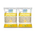 Natureland Organics Amaranthus Flour (Rajgira Flour) 500 Gm (Pack of 2) - Gluten Free Amaranth Flour - Fast Shipping to USA & Canada