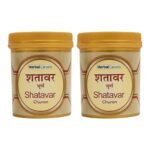 HERBAL CANADA Shatavari Powder (Churna) 100g - Pack Of 2 - Fast Shipping to USA