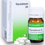 Dr Reckeweg Thyroidinum 3X Tablet Homeopathic (20g) - Set of 1 Bottle - Fast Shipping to USA