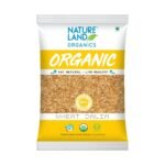 Natureland Organics Wheat Dalia (Porridge) 500 Gm - Organic Dalia - Fast Shipping to USA & Canada