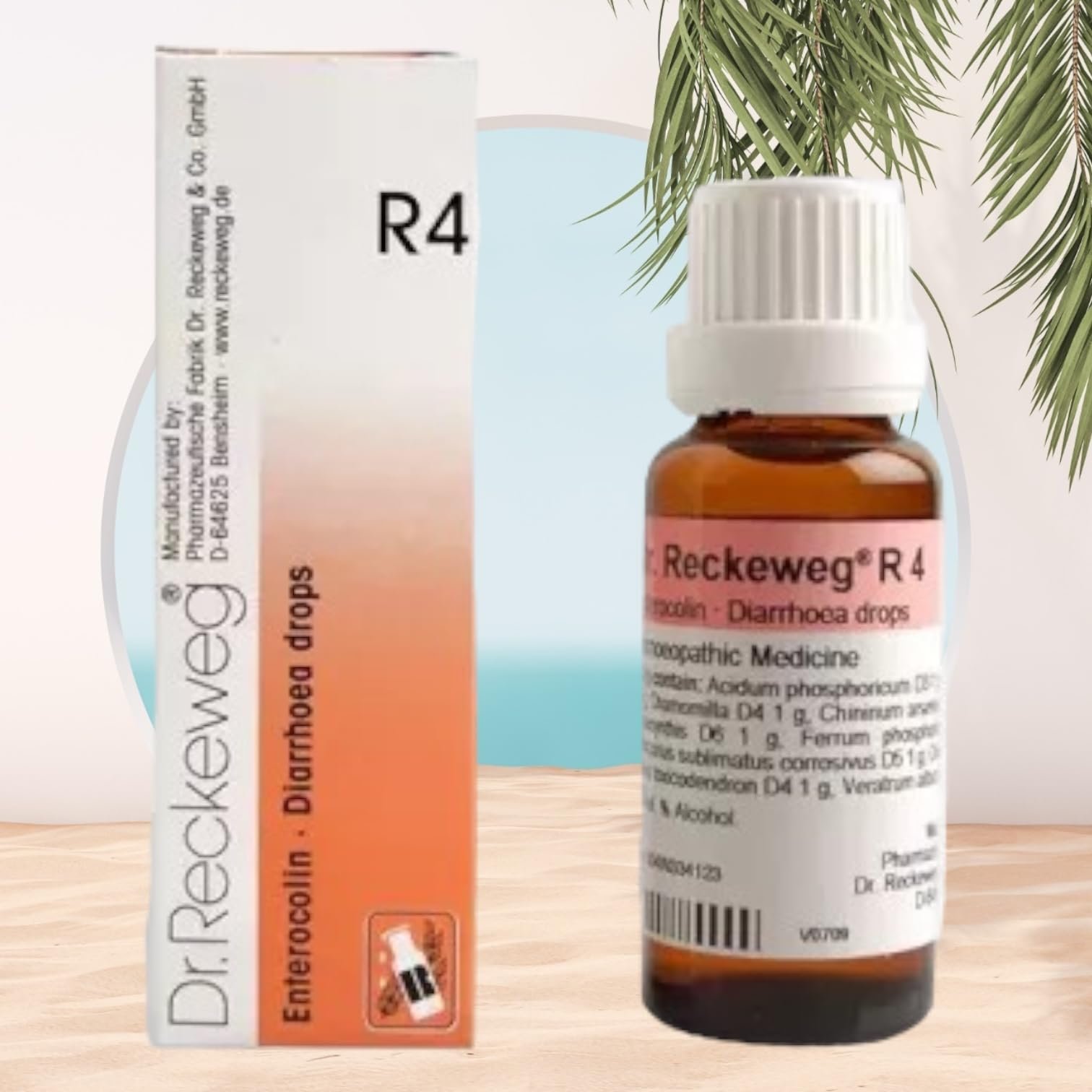Version 1.0.0 Dr Reckeweg R4 Homeopathic Medicine Enterocolin - 22ml Original_Imported - Fast Shipping to USA - Image 1