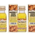 Hamdard RAUGHAN-E-BADAM SHIREEN Sweet Cold Pressed 100% Pure and Natural Almond Oil- 25ml (pack of 3) - Fast Shipping to USA