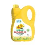 Natureland Organics Sunflower Oil 5 Ltr - Cold Pressed - Fast Shipping to USA & Canada
