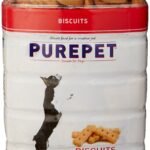 Drools Puppy Food, Chicken and Egg, 10 kg with Free Purepet Milk Biscuits, 1 kg - Fast Shipping to USA & Canada