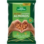 Tata Sampann Pure California Almonds Whole, 500g, Real Nuts, High in Fiber, Badam Giri, Rich in Protein, Magnesium, Phosphorus and Dietary Fibre, Nuts & Dry Fruits - Fast Shipping to USA & Canada