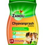 Zandu Chyawanprash Avaleha- 450g | Improves Respiratory and Digestive Health, Boosts Strength and Stamina, 2X Immunity | Enriched with 39 Vital Ayurvedic Herbs like Amla, Asvagandha, - Fast Shipping to USA