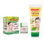 Panchvati Herbals 10Gm Acne Cream with Ubtan Face Pack 60 Ml - Subsides Acne And Pimple Formation, Deeply Cleanses Skin Cells, Makes Skin Silky And Smooth