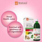 KRISHNA'S HERBAL & AYURVEDA Kidney Re-Live Juice-1000 Ml|For Healthy Kidneys|Enriched With 23 Herbs Like Pashanbhed,Kaunch Beej,Arjun Chaal|Natural Blood Purifier|With Vitamin C|Sugar Free Juice - Fast Shipping to USA - Image 3